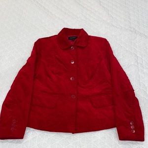 Talbots red coat